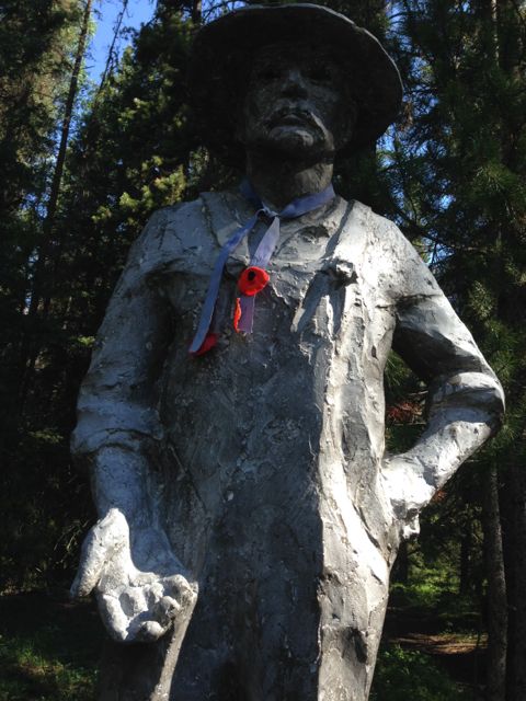 Ukranian Internment Camp memorial