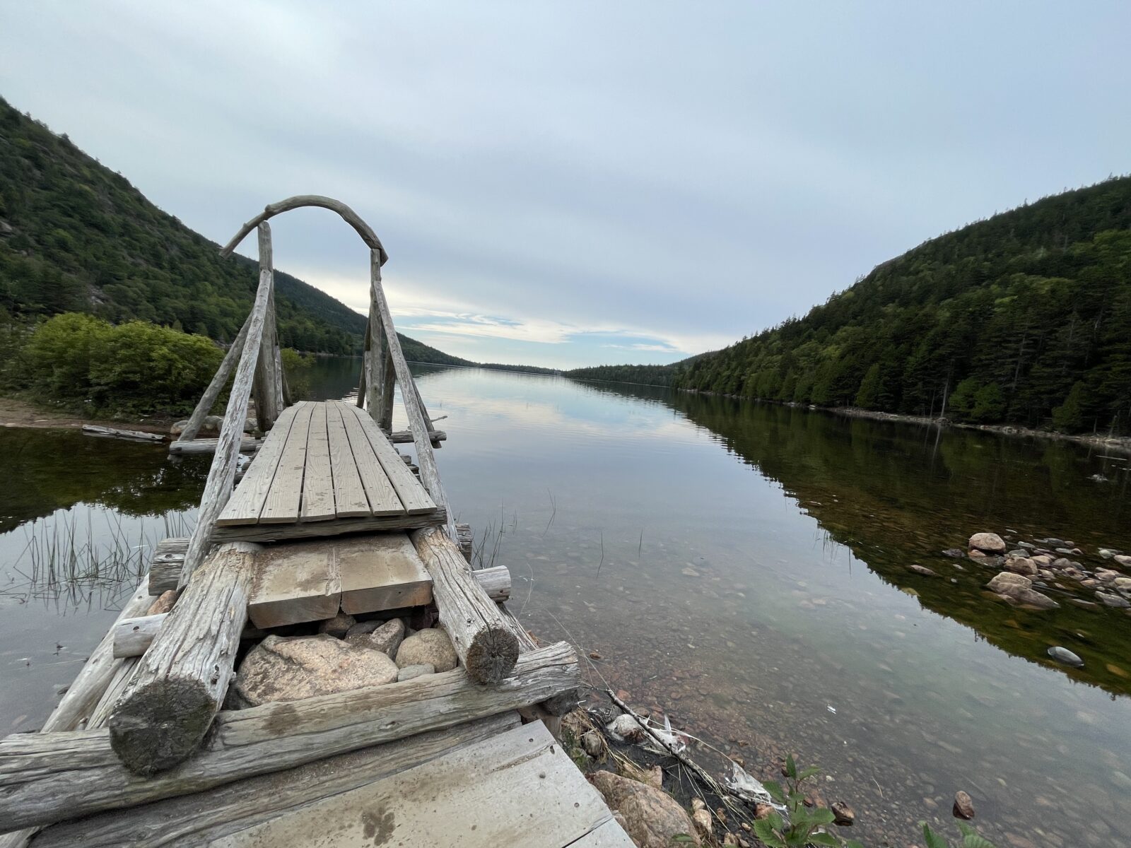 Jordan Pond loop, north end