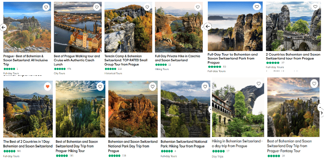 Bohemia and Saxon Switzerland